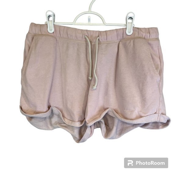 🌿4/$35🌿 H&M Pink Cotton Shorts (L) - Picture 5 of 5